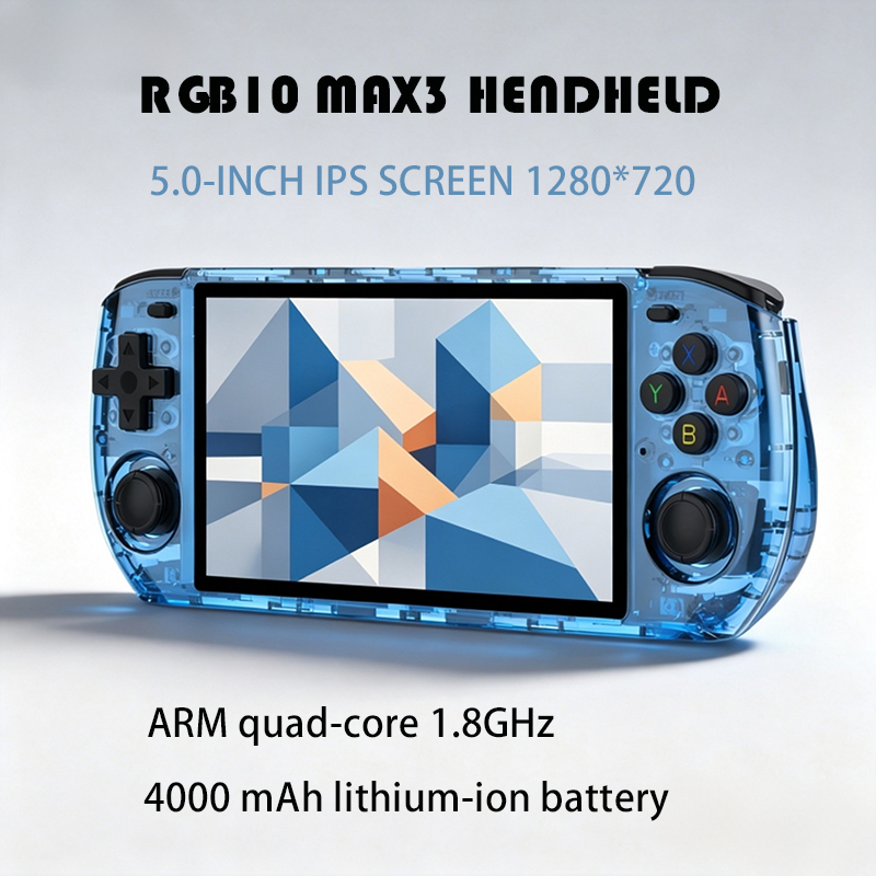 Retro Gaming Kiosk - RGB10 MAX3 5.0-calowy ekran IPS 1280*720