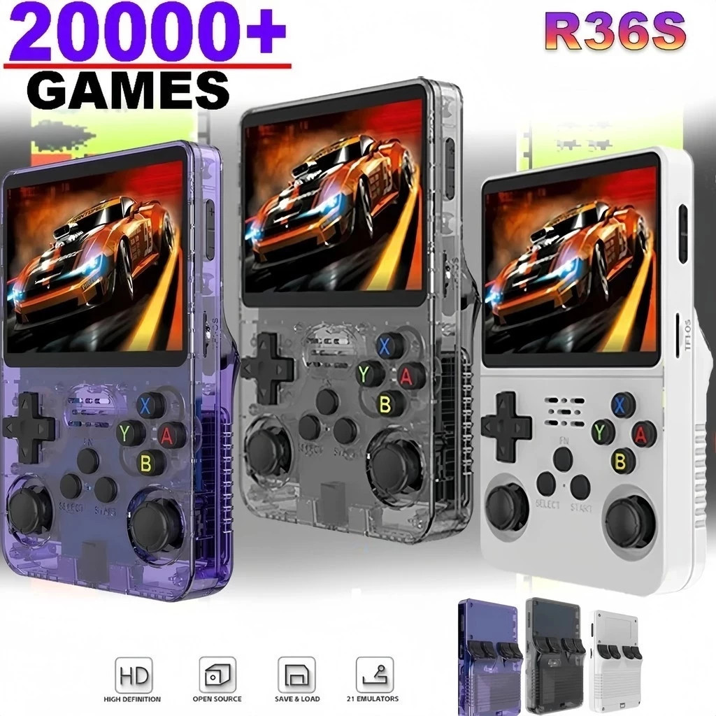Retro Gaming Hdmi Stick - Mini R36S Retro Konsola Przenośna do