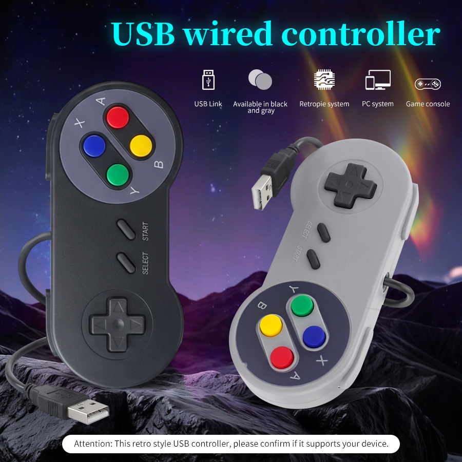 Raspberry Pi Retropie - Kontroler USB Retro Gamepad Plug and