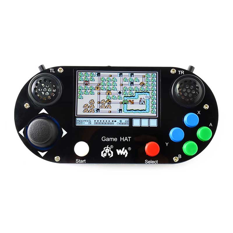 Raspberry Pi Retropie - Raspberry Pi Game HAT 3,5-calowy wyświetlacz