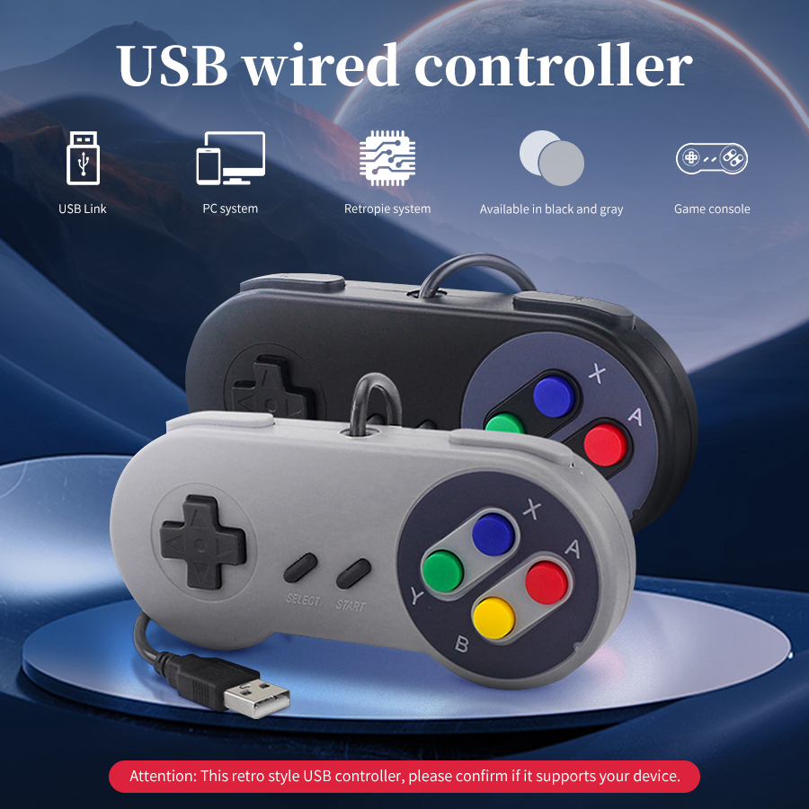 Raspberry Pi Retropie - Kontroler USB Retro Gamepad do PC