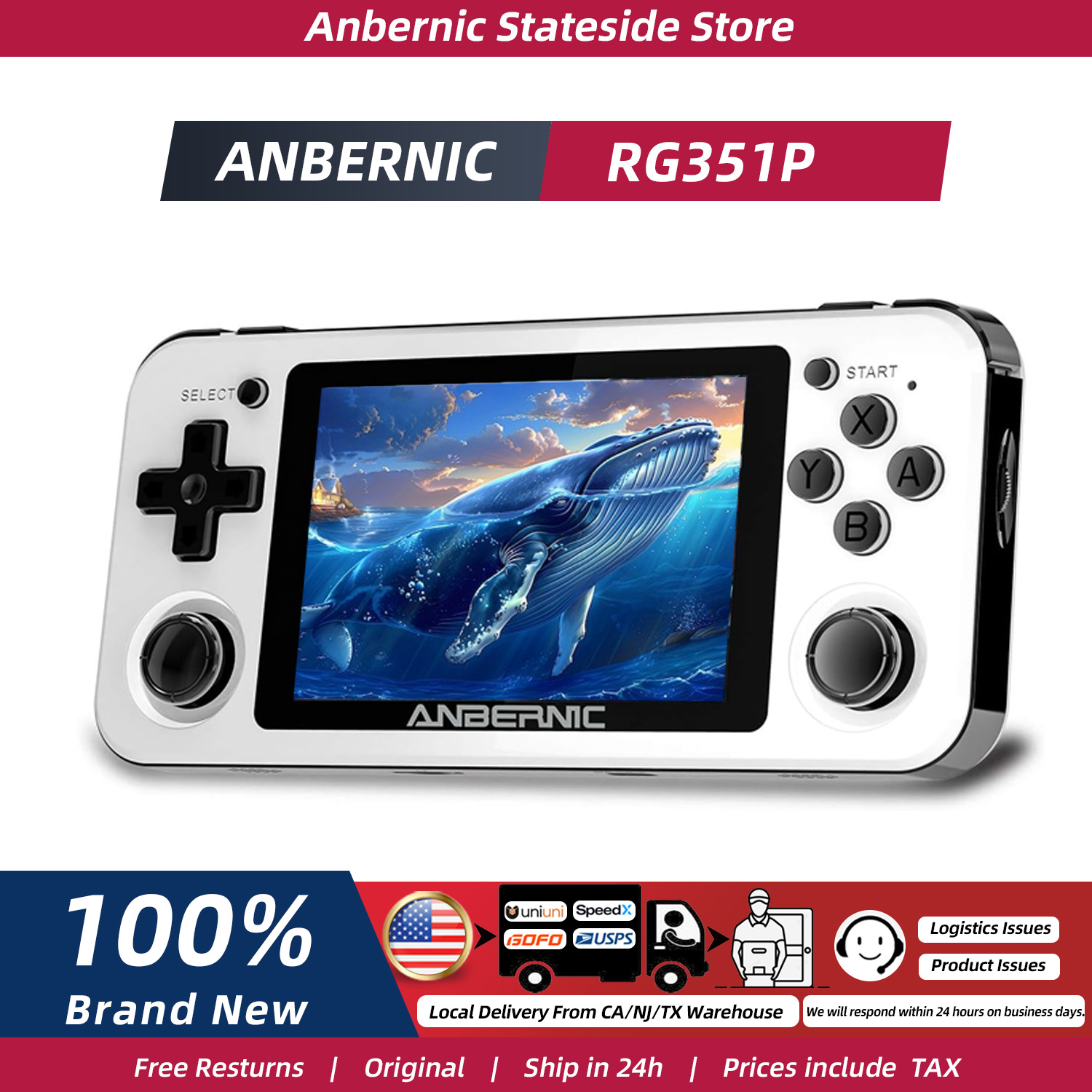 ANBERNIC RG351P Przenośna Kons – Retro Gaming Kiosk recenzja i cena