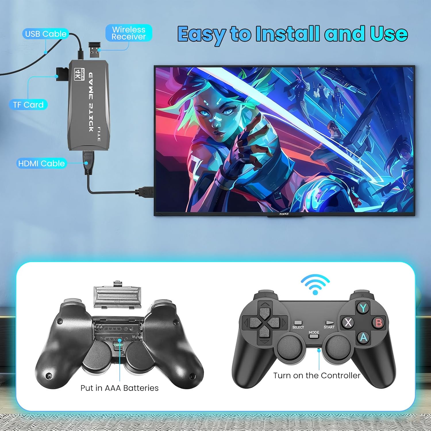 Konsola do gier M8 z ponad 200 – Retro Gaming Hdmi Stick recenzja i cena