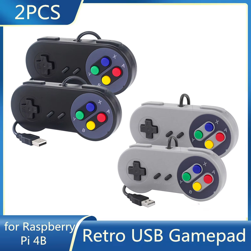 2 szt. USB Gamepad Retro Joyst – Raspberry Pi Retropie recenzja i cena