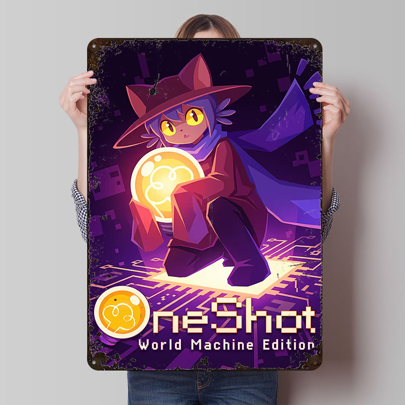 Plakat z okładką gry OneShot W – World Of Retro Gaming recenzja i cena